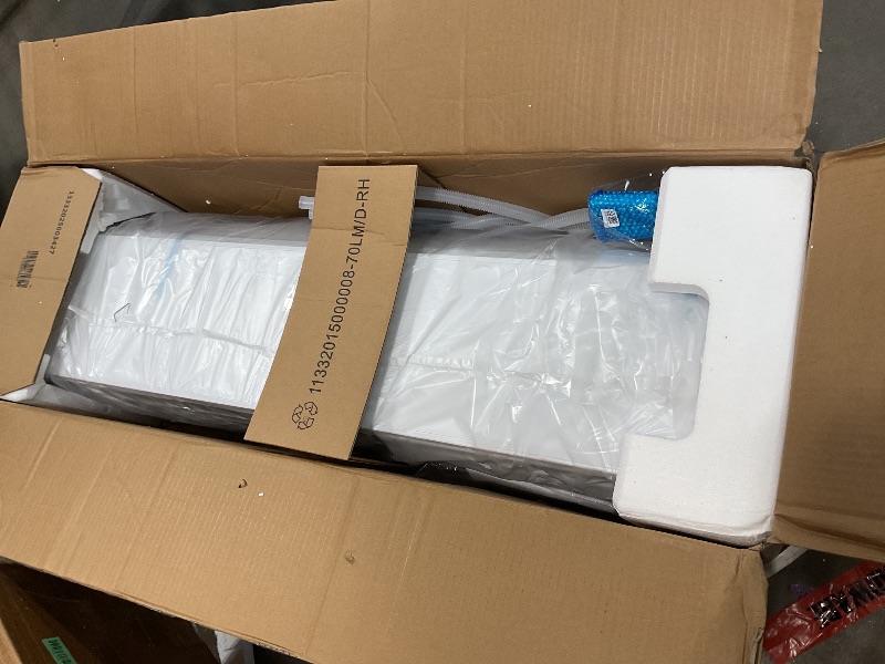 Photo 1 of ***PARTIAL SET/ TOP (SMALLER) PIECE ONLY *** GLACER 24000 BTU Mini Split Air Conditioner & Heater, 21 SEER2 Inverter AC Unit Cools Up to 1500 Sq. Ft, Wall-mounted Tubeless Split-System with Mounting Kit (White, 24000BTU, 208-230V, 21 SEER2-WIFI)