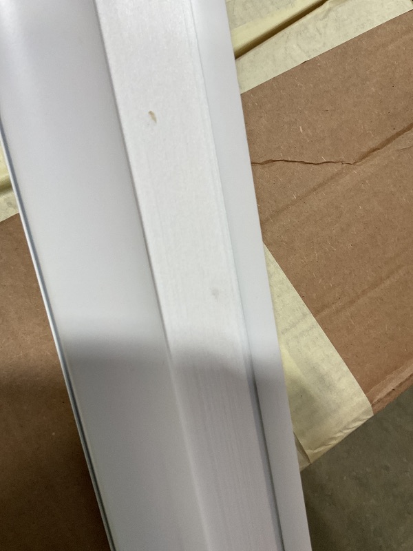 Photo 1 of **DIRT/SCRAPES**Joydeco No Tools No Drill Cordless Cellular Shades, Light Filtering Honeycomb Blinds for Indoor Windows, Thermal Insulating & Noise Reducing (White, 68" W x 96" H)