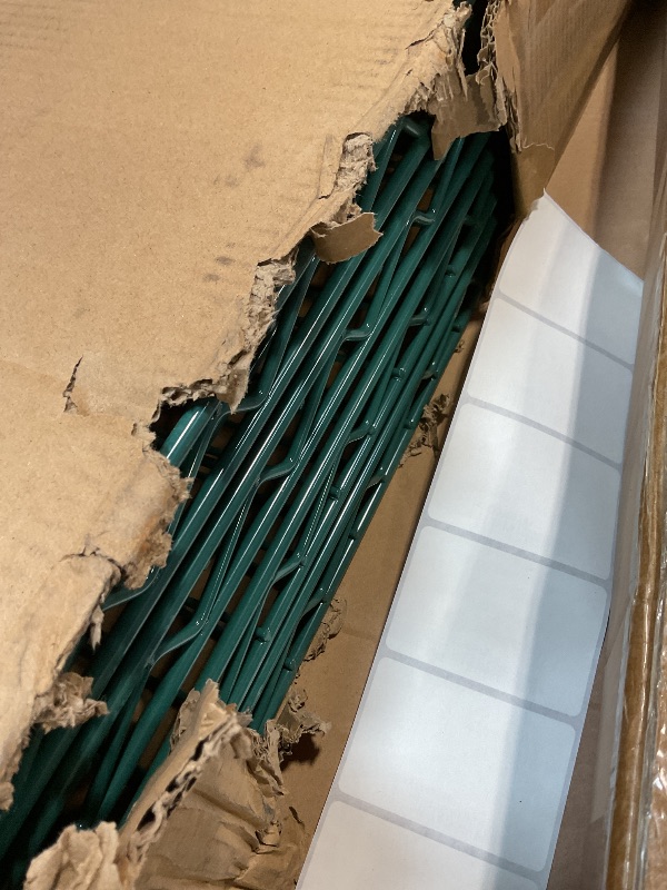 Photo 1 of **SCRAPES**Nexel Economy Wire Shelving Starter Unit, 4 Tier, Green Epoxy, 24"W, x 48"L, x 74"H (VP24487G)