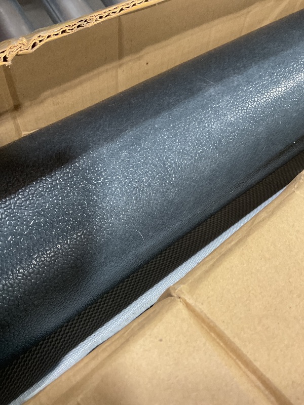 Photo 1 of **DIRT**Drydiet Extra Large Dogs Playpen Mat Kennel Flooring for Dogs 120'' x 60'' Washable Floor Covering Reusable Waterproof Non Slip Rug Whelping Pad Kennel Incontinence Housebreak, Dark Gray(PVC)