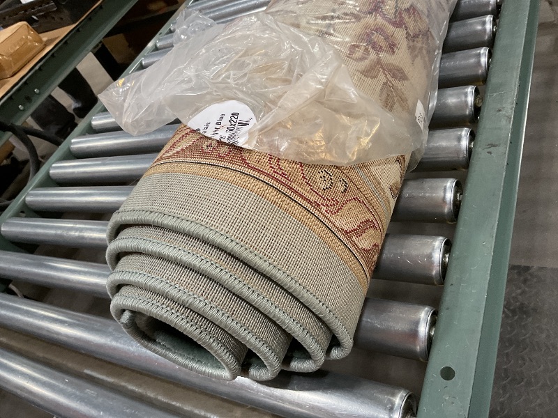 Photo 1 of **DIRT FROM TRANSPORT **Le Petit Palais Light Blue Traditional Rug 5’3”x7’3”