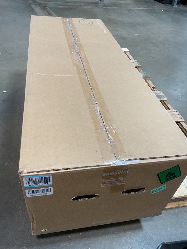 Photo 1 of *NO DISPLAY. SELLING FOR PARTS**Samsung 57" Odyssey Neo G9 (G95NC) Series Dual 4K UHD 1000R Curved Gaming Monitor, 240Hz, 1ms with DisplayPort 2.1, Quantum Mini-LED, DisplayHDR 1000, AMD FreeSync Premium Pro, LS57CG952NNXZA