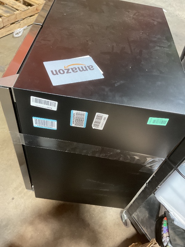 Photo 1 of **SCRATCHES/DENTS ON SIDE**30" Wine and Beverage Refrigerator - Dual Zone Wine and Beverage Cooler, Under Counter/Freestanding Wine and Beer Fridge Holds 29 Bottles & 110 Cans - Ideal for Home, Bar, and Office-Premium Cooling