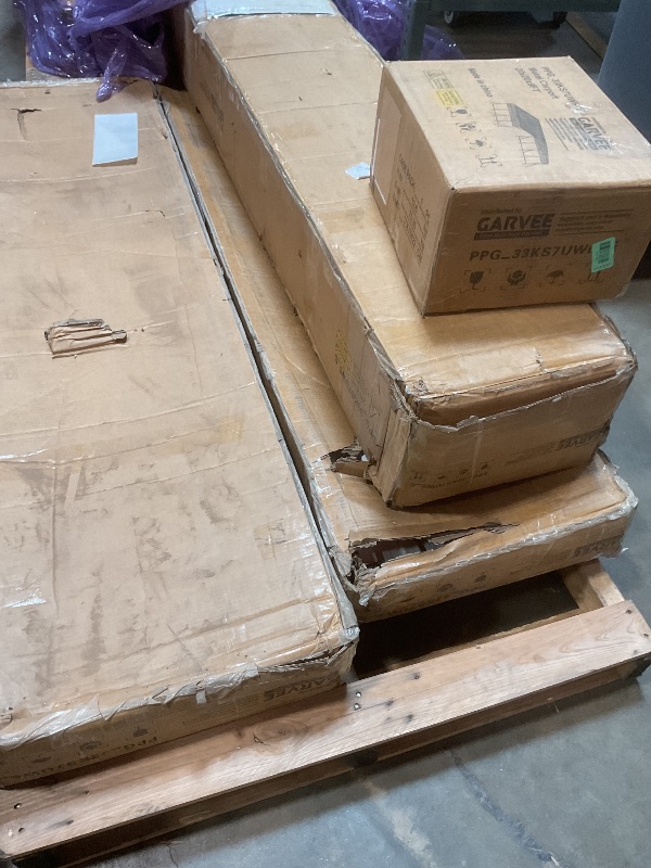 Photo 1 of **4 BOXES. SELLING FOR PARTS AS PARTIAL SET. BOXES-A,B,C, AND E OF SET. Dents/SCRAPES**GarveeLife 20x20x9 ft Oversized Metal Carport with Galvanized Steel Roof, Heavy Duty Carport for 2 Cars, Metal Garage for Car, Truck, Tractor, Boat