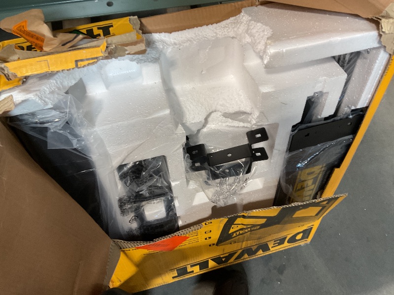 Photo 1 of **SELLING FOR PARTS AS PARTIAL SET**DEWALT Planer Stand with Integrated Mobile Base, 24” x 22” x 30” (DW7350)