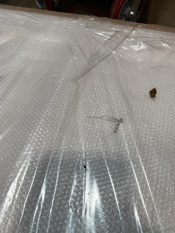 Photo 1 of **HOLE DAMAGE. SCRATCHES**BARNSMITH 72x80 in 5-Panel Bypass Sliding Closet Door, White Primed Door Slab with Bypass Closet Track Hardware Kits, Paintable and Lightweight