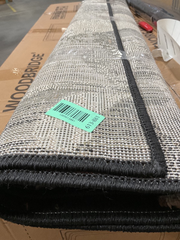 Photo 1 of **DIRT**Superior Indoor Area Rug, Jute Backed, Perfect for Office, Living/Dining Room, Bedroom, Kitchen, Hallway, Entryway, Floor, Modern Floral Patchwork Decor, Pastiche Collection, 5' x 8', Beige