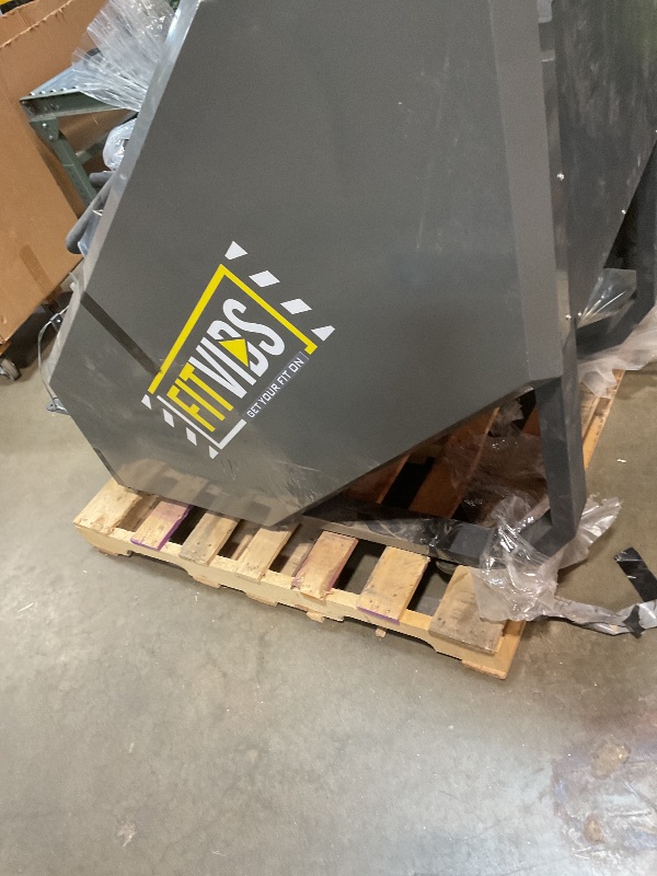 Photo 1 of **WILL NEED A TRUCK FOR PICKUP. WILL BE ON A PALLET. SELLING FOR PARTSMISSING SCREEN. MISSING POWER CORD. DIRT**Fitvids Stair Stepper Machine, Commercial Grade Stair Climber with 15 Resistance Levels, Continuous Stair Stepping Machine for Cardio and Lower