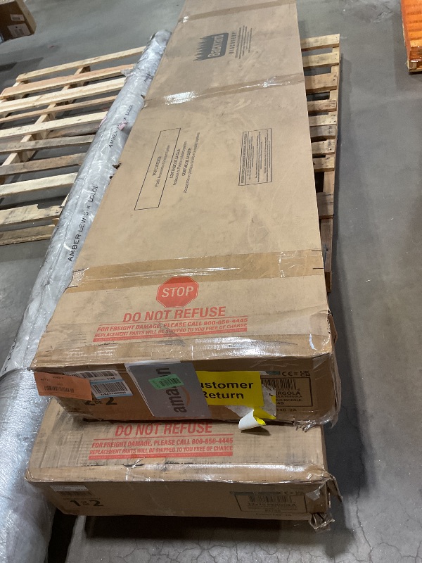 Photo 1 of **MINOR SCRAPE DAMAGE TO CORNER**Backyard Discovery Beaumont 12' x 10' Traditional Cedar Wood Pergola Kit with Trellis Roof, All-Season Durability, High-Wind Rating, PowerPort, Shade for Outdoor Patio, Deck, Garden, and Entertaining