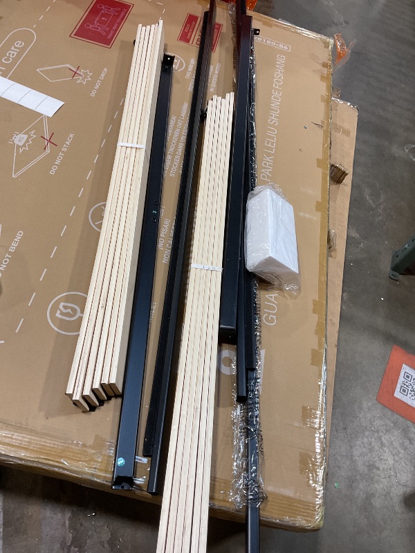 Photo 1 of **MISSING HARDWARE**Zinus Deepak Easy Assembly Wood Slat 1.6 Inch Bunkie Board, Bed Slat Replacement, Full