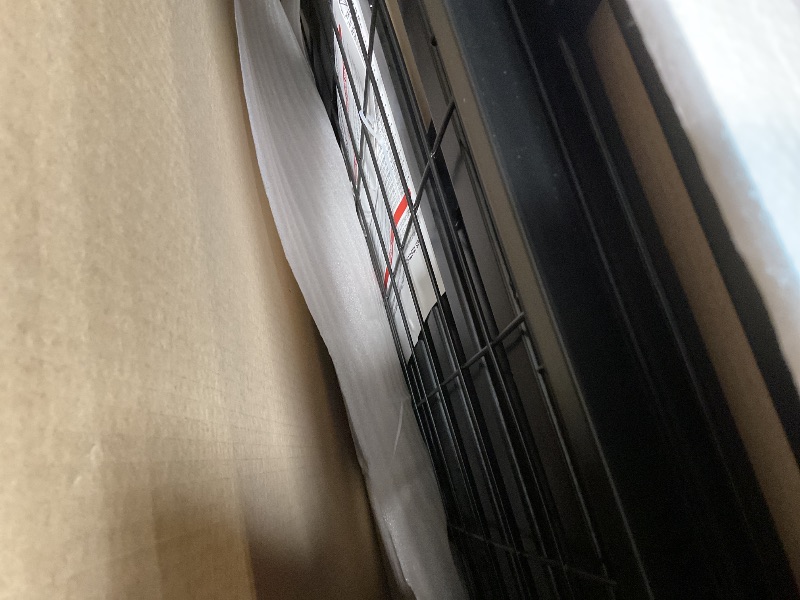 Photo 1 of **SELLING FOR PARTS. MISSING ONE WALL AND HARDWARE**Dream On Me Synergy 5-in-1 Convertible Full-Size Baby Crib with Toddler, Day & Full Bed Conversion in Black, GreenGuard Gold & BSA, 3 Mattress Heights, Sustainable Pinewood