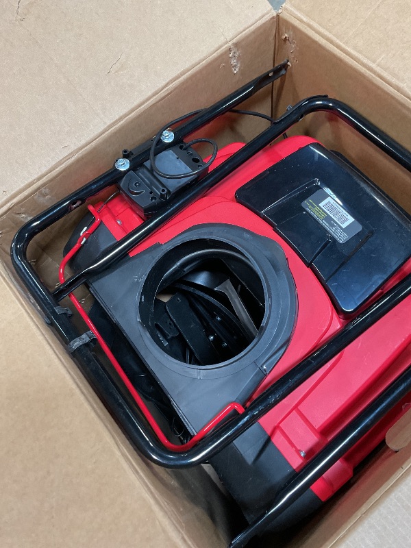 Photo 1 of **MINOR USE WEAR**PowerSmart 40V Cordless Snow Blower, 21'' Cleaning Width/6'' Cleaning Depth Snow Blower with LED Light & 30 FT Throwing Distance, Battery and Charger Included,Perfect for Driveway,Garden, Deck,Garage