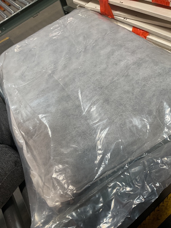 Photo 1 of ****TOP PIECES ONLY CAN BE USED FOR REPLACEMENT ***Eiayeebil Oversized Swivel Rocker Recliner Chair for Adult, Rock Recliner for 350lb Big Man, Extra Wide Manual Recliners, Overstuffed Soft Rocking Sofa Chair,Light Grey