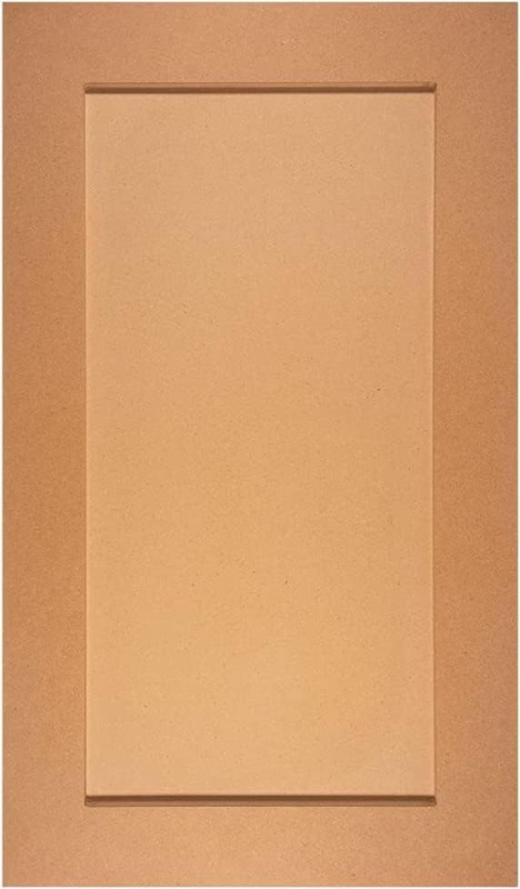 Photo 1 of ***DAMAGED BROKEN DOOR CAN BE USED FOR WOOD REPLACEMENT ***Unfinished MDF Cabinet Door Bathroom-Kitchen-Closet Replacement - Shaker Style (15 Inch Wide, 36 Inch Tall)