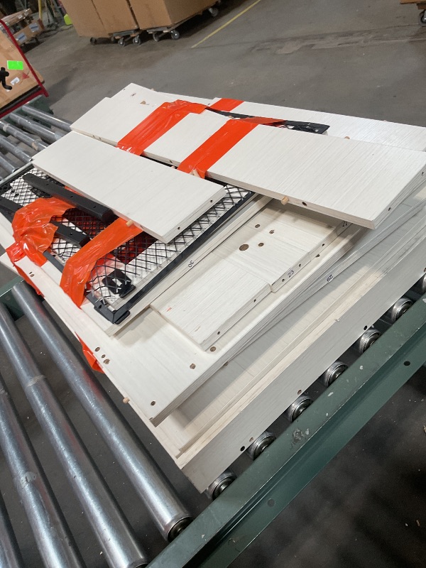 Photo 1 of ***DISASSEMBLED SHELVING PANEL DAMAGED CAN BE USED FOR WHITE WOOD REPLACEMENT *** B&B HARDWARE Closet Evolution Classic Vertical Panels Up to 80 Inch – Pre-Drilled Organizer Units – Scratch Resistant Laminate, Compatible with Closet Systems & Accessories 