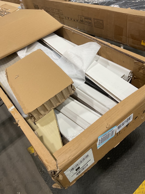 Photo 1 of ***ONLY ROOF PIECES*** Resin Outdoor Storage Sheds 6x4 ft, Upgraded Double-Wall Outdoor Plastic Shed with Window & Double Doors, Waterproof Lockable Garden Shed for Patio Furniture, Lawn Mower, Bike, and Tool Storage