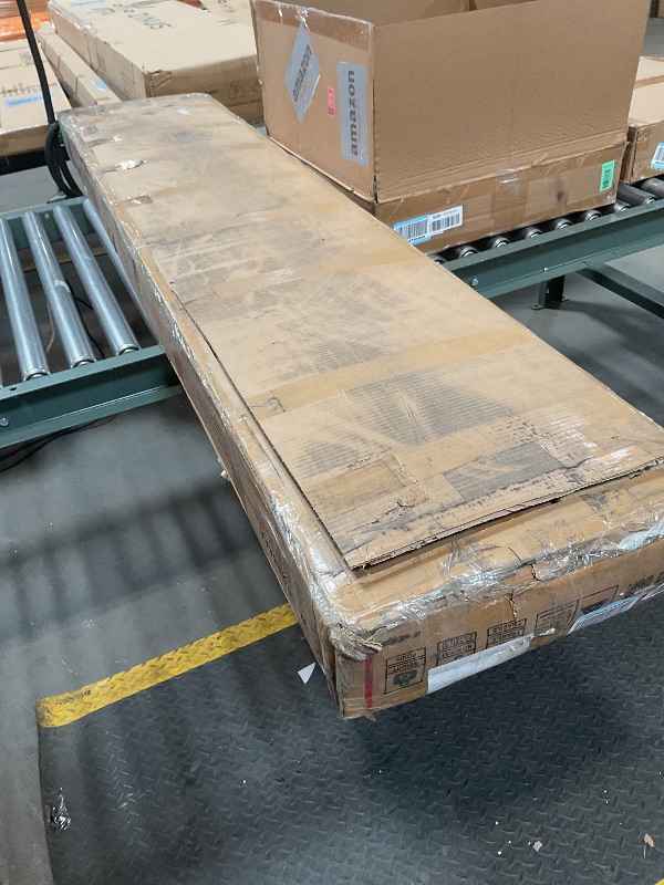 Photo 1 of ***missing box 1 of 2*** Merax Full Size Upholstered Daybed with Light and Trundle, Beige Teddy Fleece Sofa Bed Modern Wooden Platform Bed Frame for Bedroom, Living Room, Guest Room, Apartment