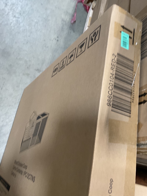 Photo 1 of **SELLING FOR PARTS AS PARTIAL SET. ONE OF TWO BOXES**Hanover Red Wood Chicken coop