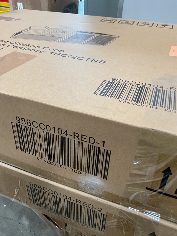 Photo 1 of **2 BOXES**Hanover Red Wood Chicken coop