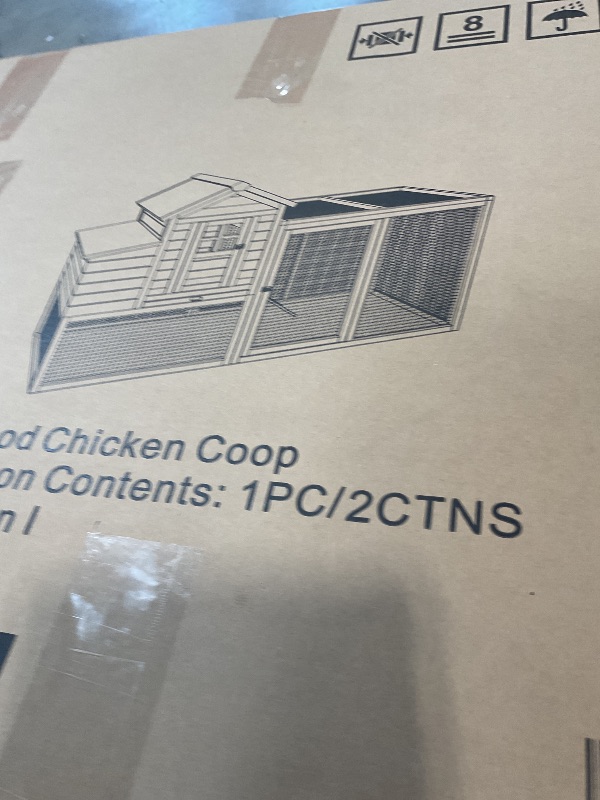 Photo 1 of **2 BOXES**Hanover Red Wood Chicken coop