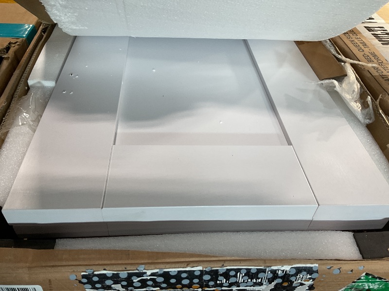 Photo 1 of **PARTIAL SET/ MISSING HARDWARE** Roymelo White Bifold Doors for 60"×80" Opening, Sliding Interior Closet Folding Barn Door Slab with 5FT Concealed Hardware Kit Included, 3-Panel, MDF Wood Panel Covered with PVC Surface