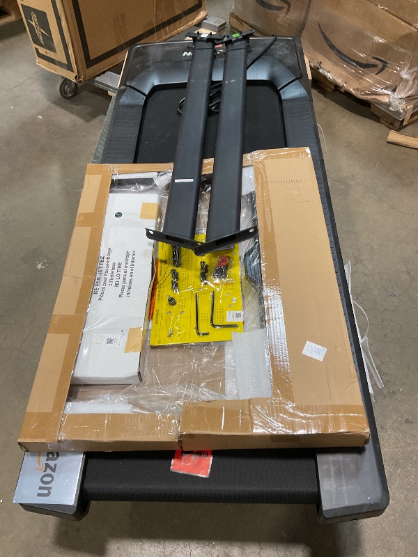 Photo 1 of *** MINOR DAMAGE/UNKNOWN MISSING PARTS***NordicTrack T Series 5 Starter Treadmill for Real Results