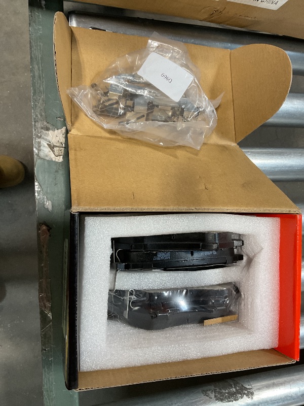 Photo 1 of *** ONE BOX OF BRAKE PADS ONLY***A-Premium Front and Rear Vented Disc Brake Rotors + Ceramic Pads Kit Compatible with Select Nissan & Infiniti Models - Murano 2003-2004 2009-2012, FX35 2003-2005, FX45 2003-2005, 12-PC Set