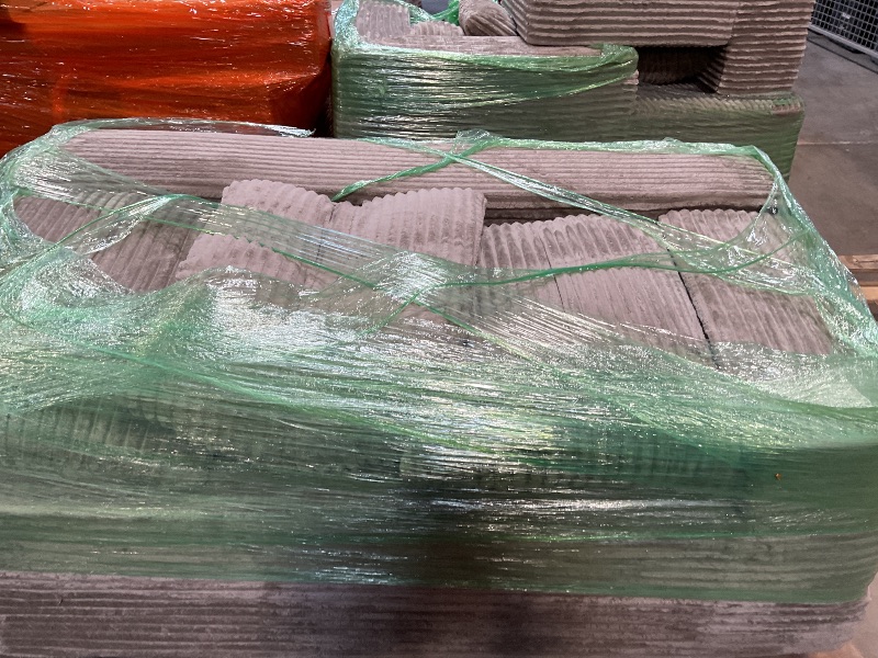 Photo 1 of *** MINOR DAMAGE TO ZIPPER ON BOTTOM***135" Oversized Compressed Sectional Sofa - 33D High-Density Foam Cloud Couch with Deep Seat - Minimalist 3-Piece Corduroy Upholstered Boneless Modular Lounge Couch