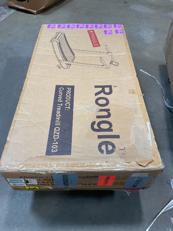 Photo 1 of *** USED***RongLe Curved Treadmill, Curved Treadmills Home, Non-Electric Motorized Treadmill-300 LBS Capacity?No Assembly Required Self-Generated Curved Treadmill Exercise Treadmills