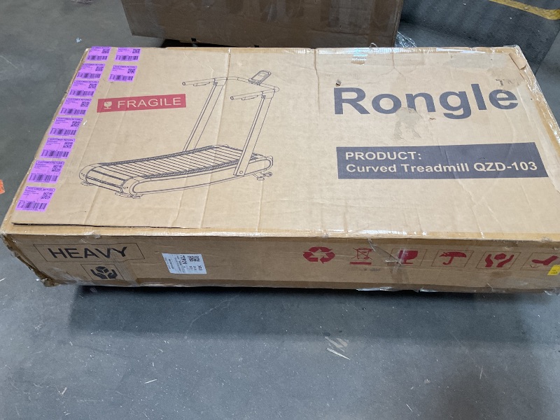 Photo 1 of *** USED***RongLe Curved Treadmill, Curved Treadmills Home, Non-Electric Motorized Treadmill-300 LBS Capacity?No Assembly Required Self-Generated Curved Treadmill Exercise Treadmills
