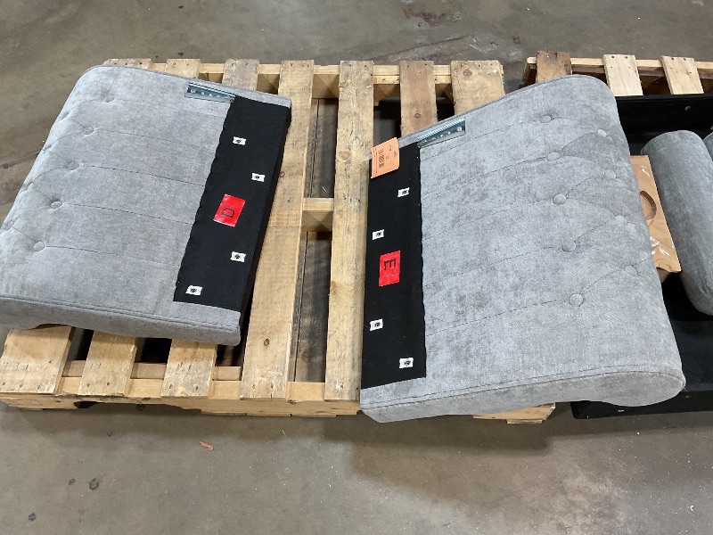 Photo 1 of *** USED/MINOR DAMAGE/UNKNOWN MISSING PARTS***GDFStudio Chenille Recliner Sofa Chair with Curved Armrests,Single Seat Upholstered Lounge Chair with Pocket Springs & High-Density Foam,Sturdy Wood Frame,Removable Cushions,Living Room,Light Gray