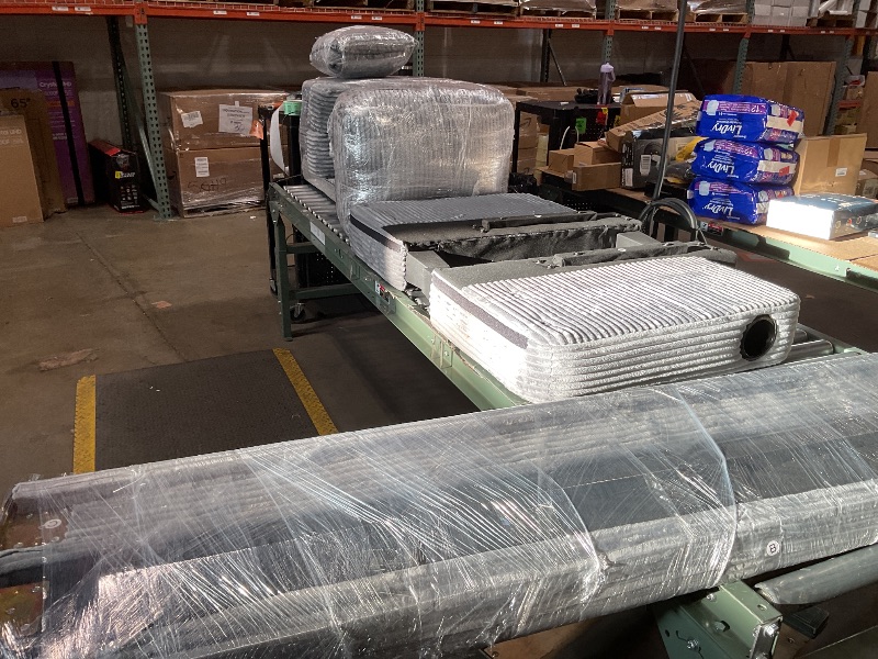 Photo 1 of *** USED/UNKNOWN MISSING HARDWARE***Homall Couches for Living Room, 83" Couch with Soft Deep Seats, Modern Sofa 3 Seater in Corduroy for Apartment, Bedroom (Charcoal Gray)