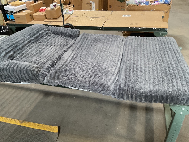Photo 1 of *** USED/MINOR DAMAGE***INVENHO Foldable Human Dog Bed, Orthopedic Egg-Crate Memory Foam Human Sized Dog Bed for Adult with Washable Removable Cover & Nonskid Bottom