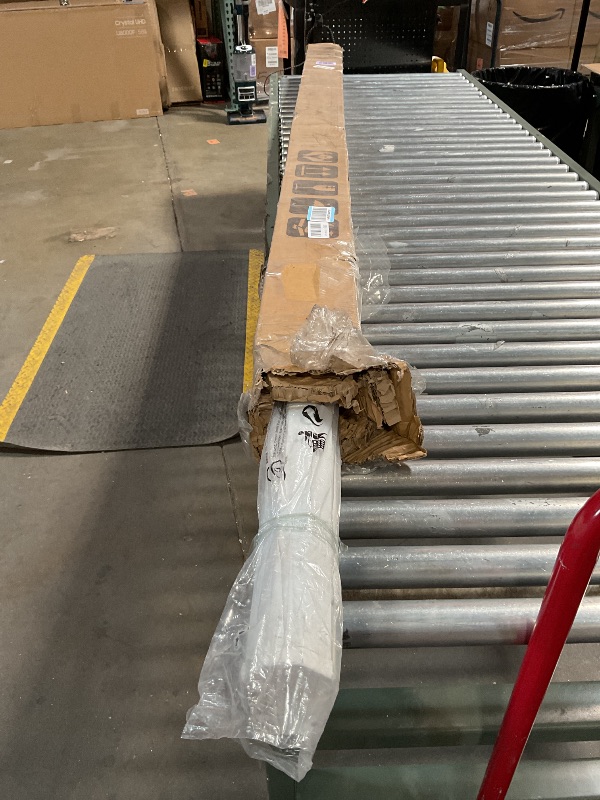 Photo 1 of *** MINOR DAMAGE***YODOLLA 120" Projector Screen Motorized 16:9, 4K HD Pull Down Retractable Projection Screens Electric Automatic Wall Ceiling Movie Screen for Office Classroom Indoor with Remotes