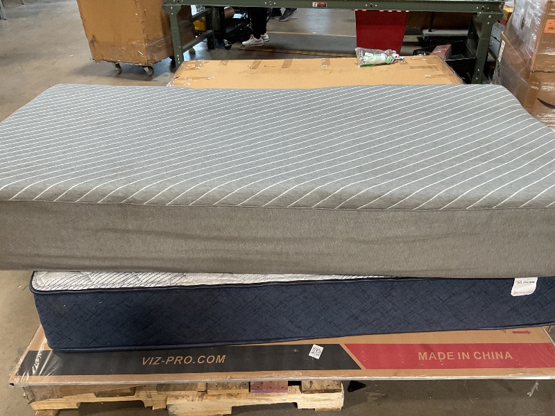 Photo 1 of *** PHOTO FOR REFERENCE ONLY/MINOR DAMAGE – DIRTY FROM TRANSPORT***Siena 10” Signature Memory Foam Mattress Twin
