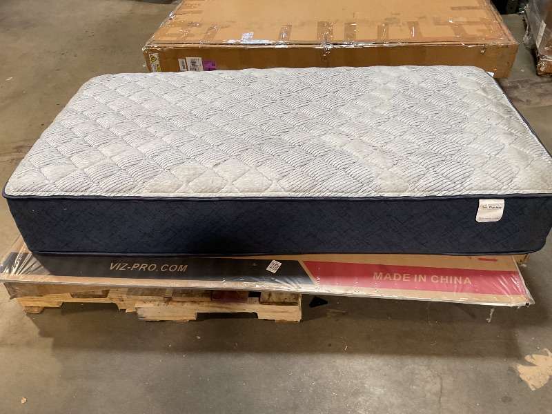 Photo 1 of *** STOCK PHOTO ONLY/MAJOR DAMAGE – DIRTY FROM TRANSPORT*** TWIN SIZE 12 INCH SERTA MATTRESS