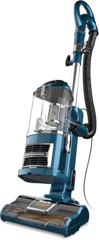 Photo 1 of *** USED/MAJOR DAMAGE***Shark Upright Vacuum, Navigator Lift-Away with Self-Cleaning Brushroll, HEPA Filter, Swivel Steering, Upholstery Tool & Pet Crevice Tool, Perfect for Pets & Multi-Surface, Teal, ZU503AMZ