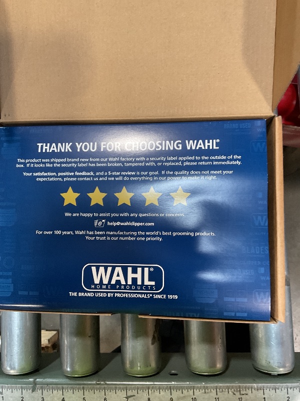 Photo 1 of **USED** Wahl Clipper Rechargeable Cord/Cordless Haircutting & Trimming Kit for Heads, Longer Beards, & All Body Grooming - Model 79434