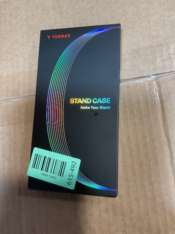 Photo 1 of **CLEAR** TORRAS Ostand Q3 Air for iPhone 17 Pro Max Case with 360 Magnetic Stand, Fit for MagSafe, Mil-Grade Drop Tested, Camera Control Button, Shockproof Phone Case for iPhone 17 Pro Max 6.9", Glacier Sprint