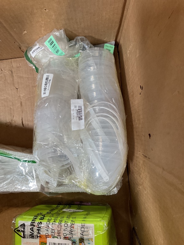 Photo 1 of 12 Inch/ 10 Inch/ 8 Inch Giant Clear Easter Eggs Fillable 4/5/ 6/7/ 8/10/ 12 Pcs Jumbo Plastic Easter Eggs Large Clear Easter Egg Empty for Easter (16 Pcs - Clear with Handle (6 Inch))