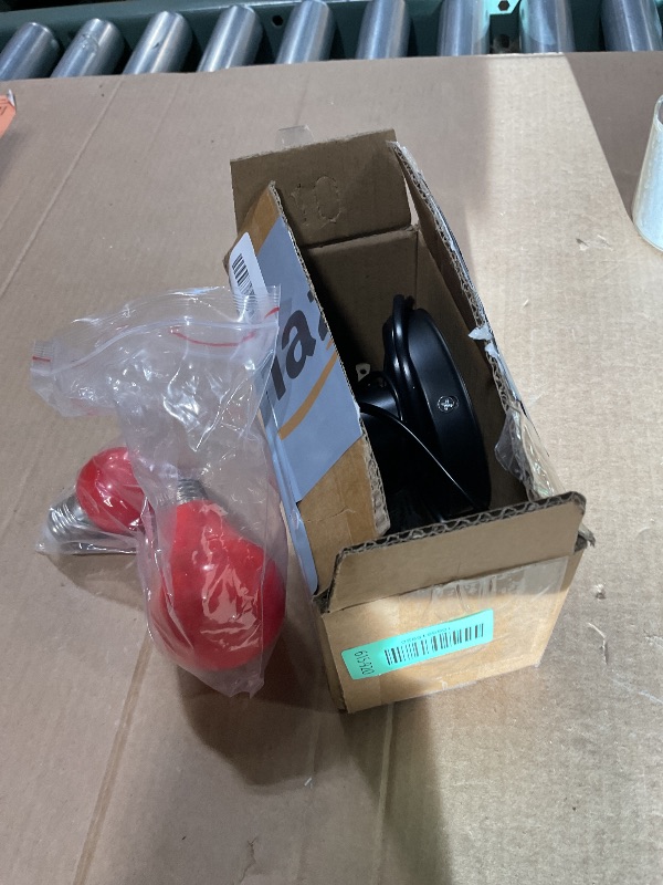Photo 1 of **DIFFERENT PLUGIN **YCCLDIPL Darkroom Safelight Portable Red Lamp, E27 LED Screw Mouth Wall Light 360 Degree Desk Light with Switch