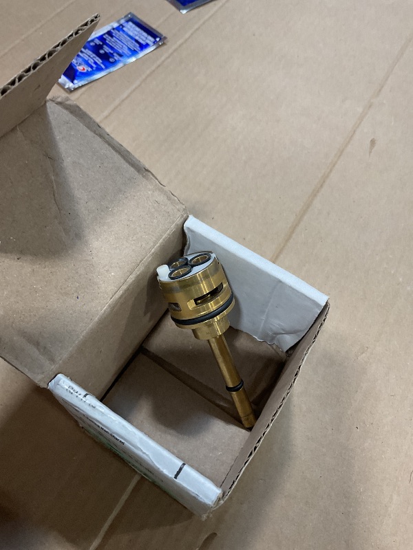 Photo 1 of ***FOR PARTS ONLY/ DAMAGED(BROKEN)*** Delta Faucet RP71718 3-Function Non-Shared Diverter Cartridge,Chrome