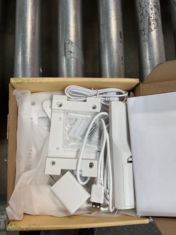 Photo 1 of ***FOR PARTS DOESN'T STAY POWERED ON *** MICOCIOUS Bluetooth Portable Home CD Music Player with Remote Control, Timer, Built-in Speakers and LED Display - FM Radio Boombox (White)