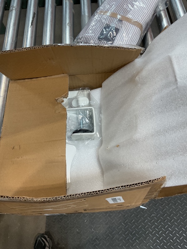Photo 1 of **FOR PARTS ONLY / HAS DAMAGED ASSEMBLY PIECES** BONTEC KMT01-PJ Under Desk Keyboard Tray, Pull-Out Keyboard & Mouse Platform with C-Clamp, 20 x 11.8 in Space-Saving Ergonomic Slide-Out Drawer, White