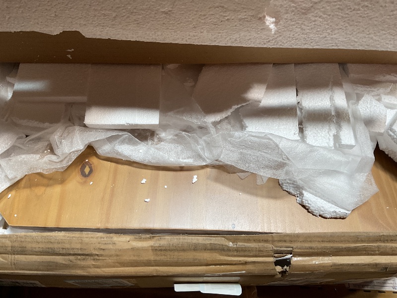 Photo 1 of *** TABLE ONLY ****Gracava Breakfast Nook Table Set - Kitchen Dining Room White Bench Seating L Shaped Corner Table Solid Wood Space Saving Apartment Seats 4 to 6 People