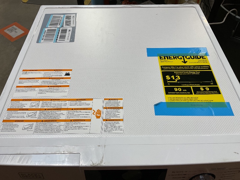 Photo 1 of *** USED/MINOR SCUFFS ***BLACK+DECKER Washer and Dryer Combo, 2.7 Cu. Ft. All In One Washer and Dryer with LED Display & 16 Cycles