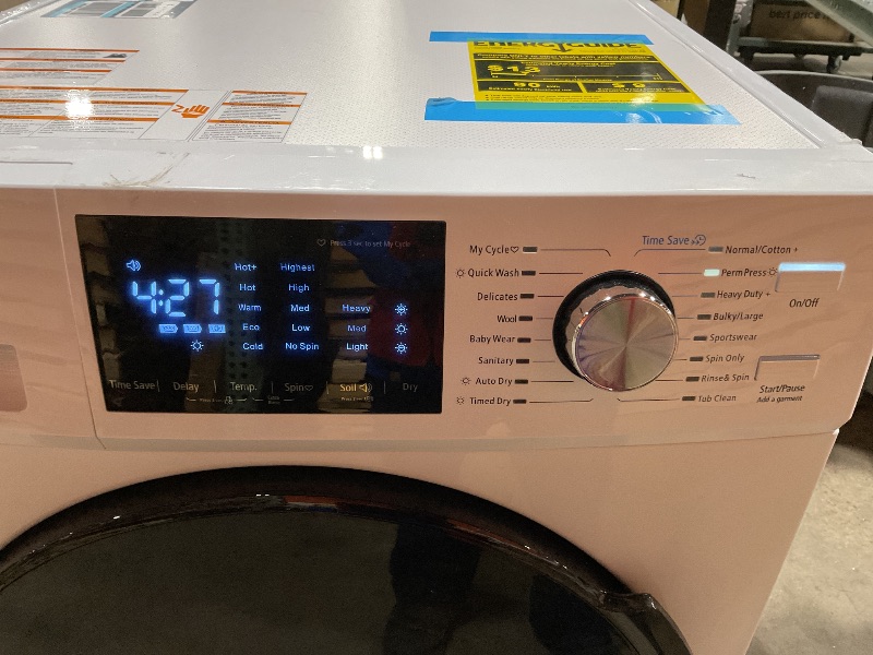 Photo 1 of *** USED/MINOR SCUFFS ***BLACK+DECKER Washer and Dryer Combo, 2.7 Cu. Ft. All In One Washer and Dryer with LED Display & 16 Cycles