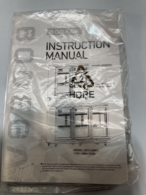 Photo 1 of *** MINOR DAMAGE/LIGHT SWITCH DAMAGE/MINOR SCUFFS, AND SCRATCHES***BODEGACOOLER Commercial Bar Cooler With 3 Glass Doors,12 Cu.Ft Counter Height Back Beverage Refrigerator,Display Bar Fridge with LED Lighting,Beverage Cooler for Beer Stainless Steel Top,W