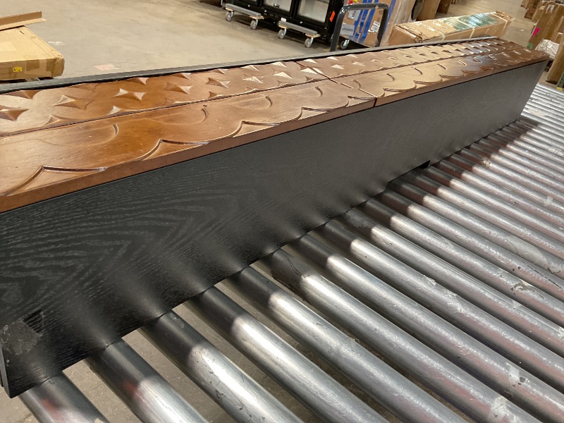 Photo 1 of *** UNKNOWN MISSING HARDWARE/MINOR DAMAGE ****Fully Assembled Solid Wood Floating TV Stand 70 inch