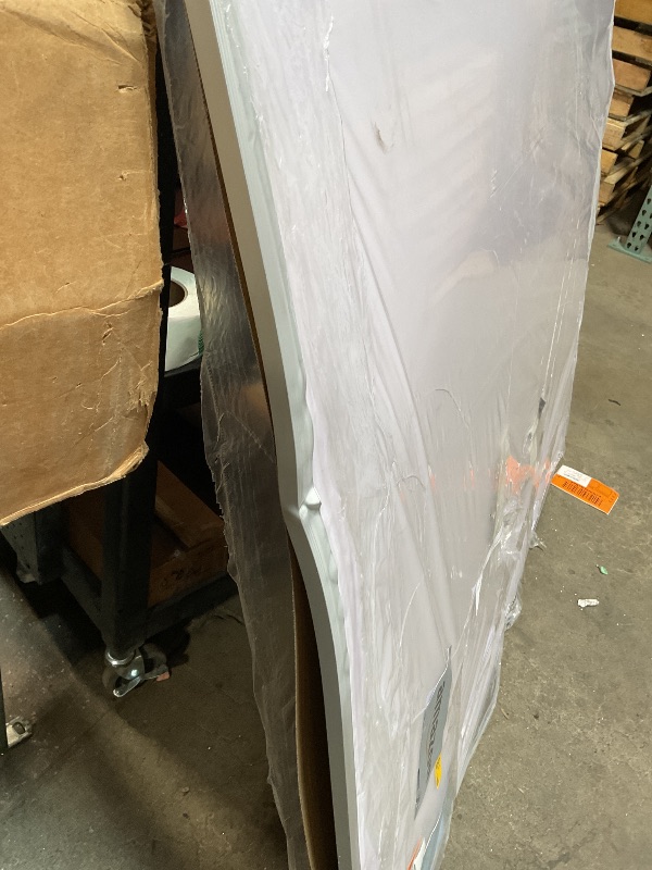 Photo 1 of *** MAJOR DAMAGE ***VIZ-PRO Dry Erase Board/Magnetic Whiteboard, 60 x 48 Inches, Large Wall Mounted Board for School Office and Home 5' x 4'